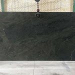 Green granite slab