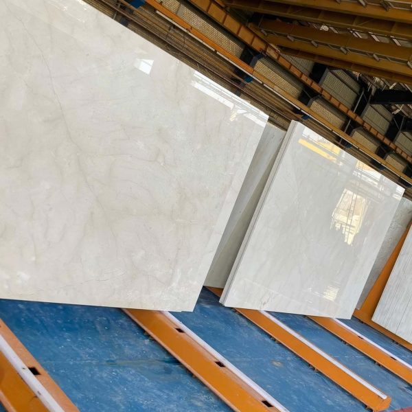 Warm beige marble